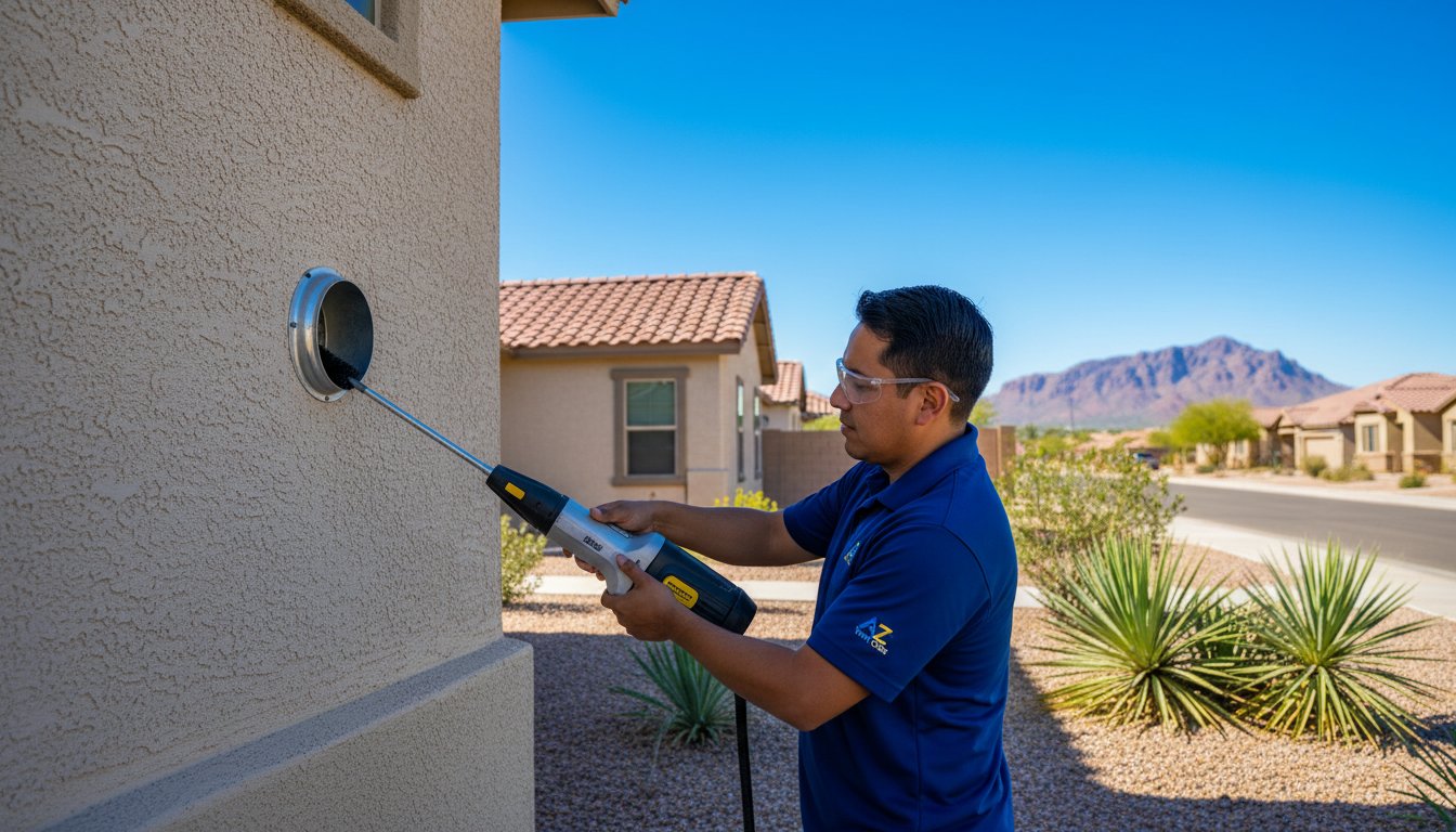 Clogged Dryer Vent Cleaning Service in Mesa, AZ: Protect Your Home in 2026